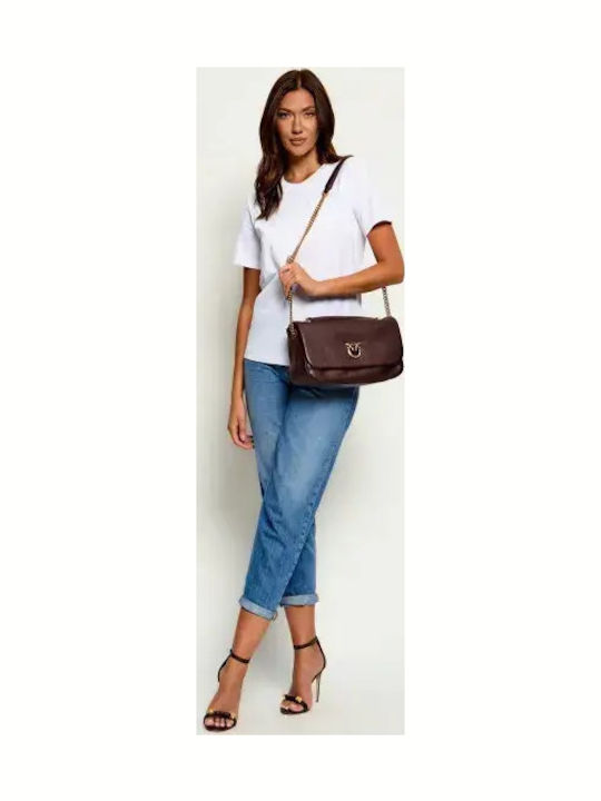 Leather Women's Crossbody Bag Brown