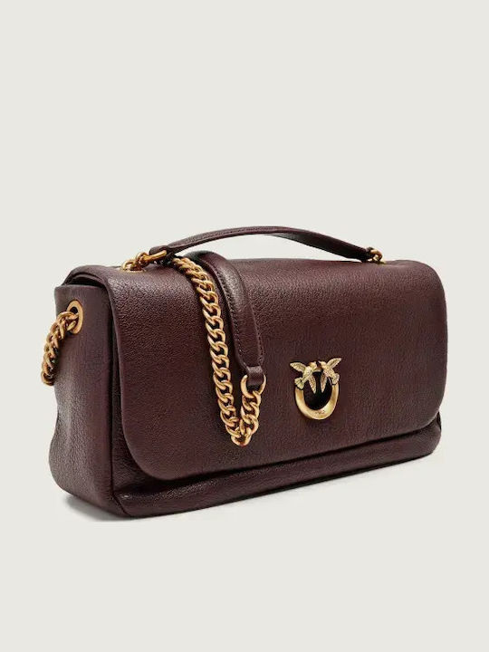 Leather Women's Crossbody Bag Brown