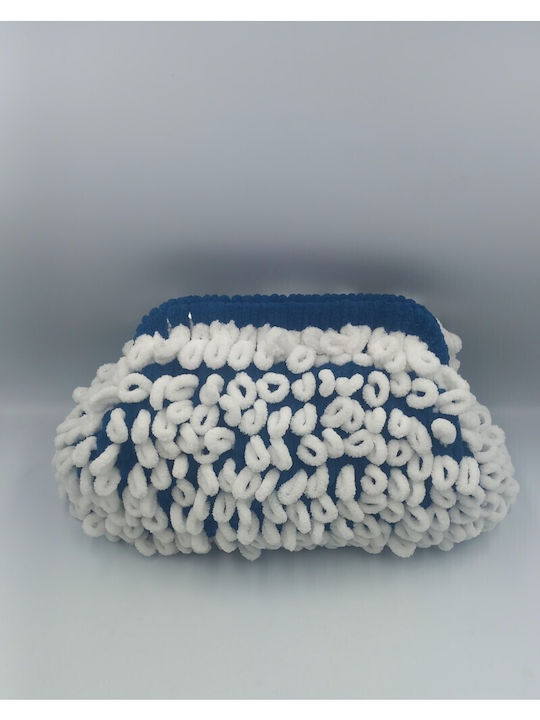 Σετ Πλεκτό Γυναικείο Clutch Εκρού