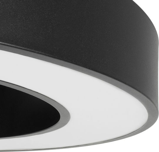 kelvo White LED Ceiling Light With Warm To Cool White Light 120x120cm