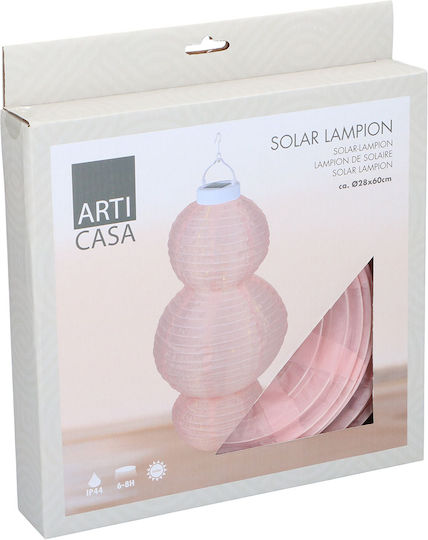 Arti Casa Hanging Solar Light Warm White with Photocell IP44 28x28x60cm