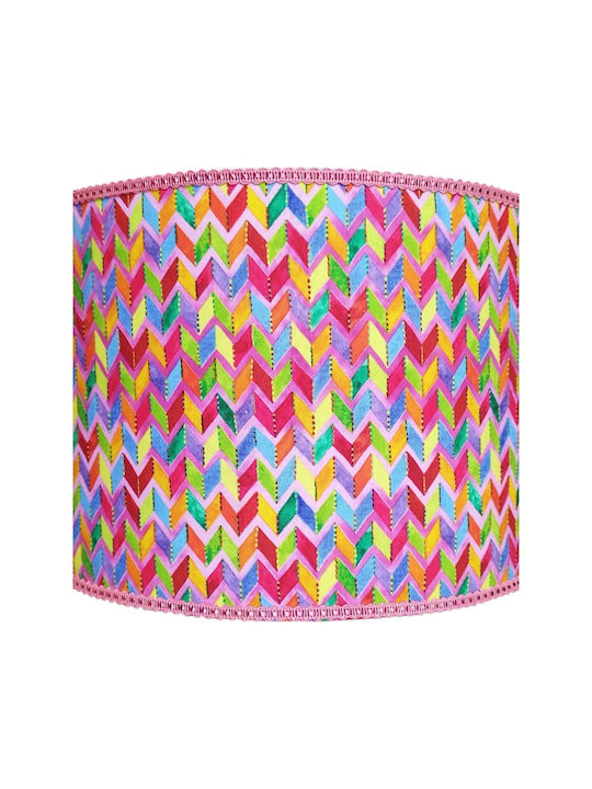 Φωτιστικό Δαπέδου Dark Pink Trigon Διαστάσεις 35*25 Oxygen Lampshades