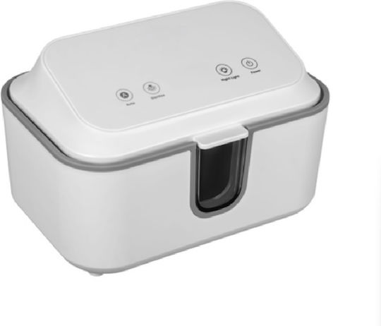 Wet Wipes Warmer Babies Sensitive Skin Dispenser Type 3 Temperature Control Modes Led Touchscreen Panel Capacity 80 Wipes Uniform Heating Maintains Moisture Freshness Dimensions 26 X 20 Cm White