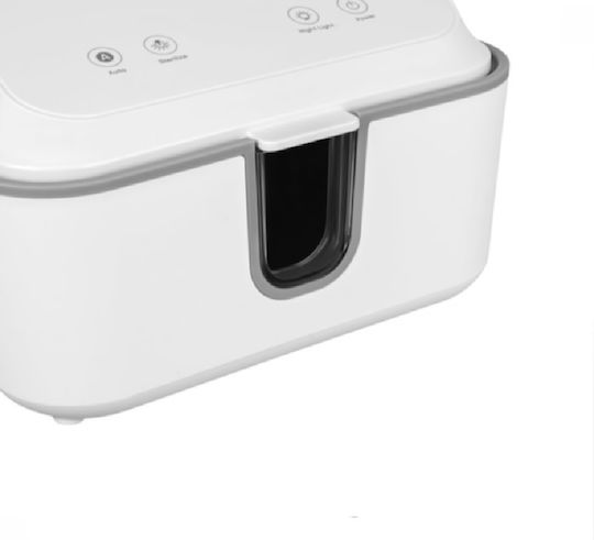 Încălzitor Șervețele Umede Piele Sensibilă Pentru Bebe Tip Dispenser 3 Moduri Control Temperatură Panou Tactil Led Capacitate 80 Șervețele Încălzire Uniformă Menține Prospețimea Umidității Dimensiuni 26 X 20 Cm Alb