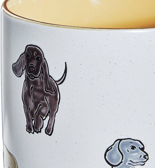 Butlers Dog Lover Κασπώ Κεραμικό Μπεζ 18x18εκ.