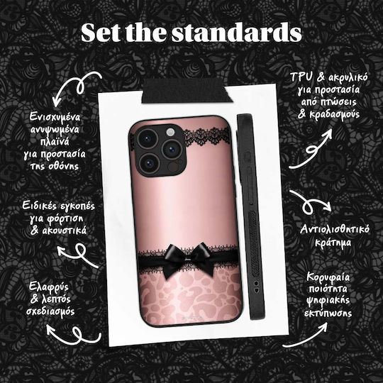 Husă Sonique Diva Series Xiaomi Poco F5 5g Leopard Fundiță Roz