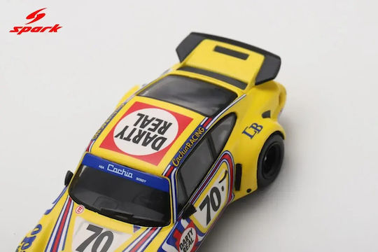 Model Mașină Porsche 911 Carrera Rsr 3.0 Nr 70 24 Orele De Le Mans 1974 R Touroul H Cachia D Rua Scara 1:64 Spark