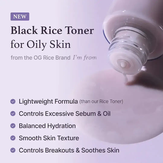 I'm From Black Rice Υγρό Τόνωσης Προσώπου με Ρύζι 150ml