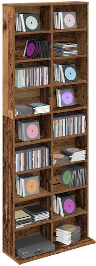 vidaXL Floor CD Case 65x23.5x175cm