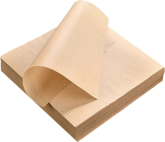 Hârtie De Copt Antiaderentă Tăiată În Foi 30m x 30cm 50 Bucăți