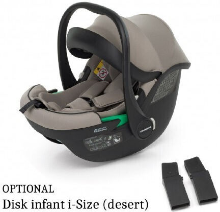 Foppapedretti TicToc Reversible 2 in 1 Baby Stroller Suitable for Newborn Champagne 9.8kg