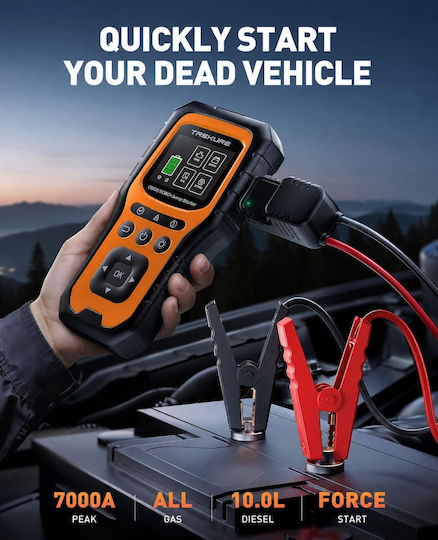 Trekure 7000a Diagnoză Auto Cu Ecran OBD 2 Cu Cablu