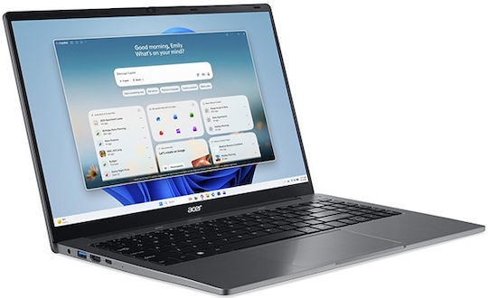 Acer Aspire Lite AL15 15.6 Zoll Vollständige HD Ryzen 3-5400U 8GB 512GB SSD Windows 11 Startseite US Tastatursprache