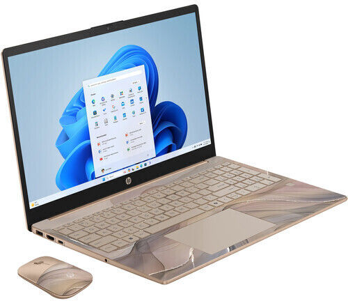 HP 15-fc0509ds 15.6" Touchscreen (Ryzen 5-7520U/16GB/1TB SSD/W11 Home) + HP Z3700 Dual Mouse Chai Latte (US Keyboard)
