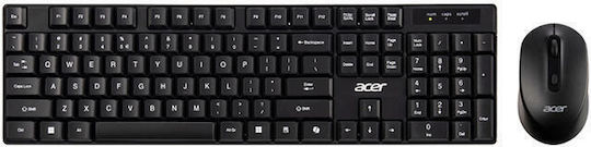 Acer AAK410 Set Tastatură și Mouse Fără Fir Engleză SUA
