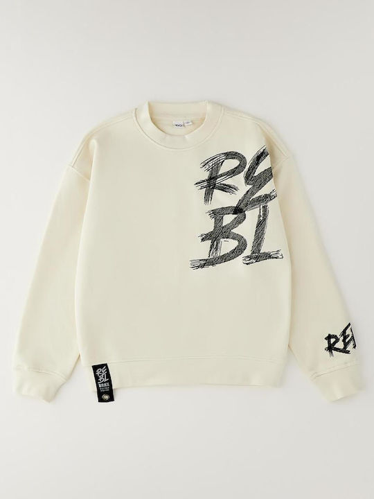 Kids Sweatshirt Ecru