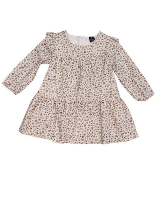 Girls Dress Set with Coat Green