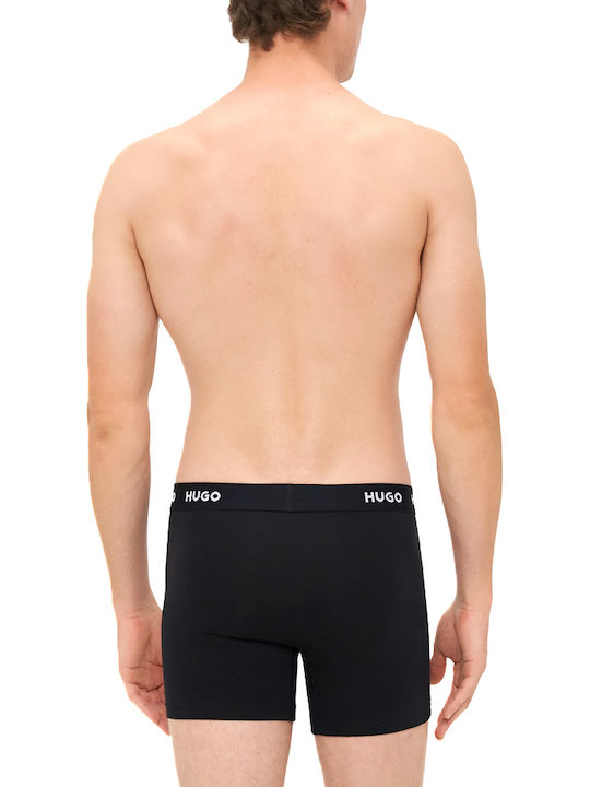 Men's Boxers Brown Black Dark Brown 3Pack