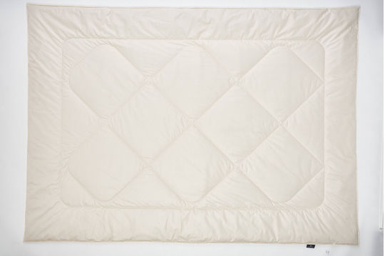 Valeria Home Pătură Supraînălțată 220x260 cm Albă 450 GSM
