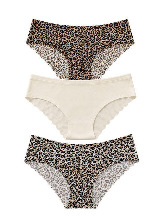 Chiloți Pentru Femei Slip 3Pack Multicolor