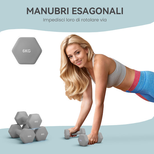Sportnow Βαράκι Εξάγωνο 1 x 6kg