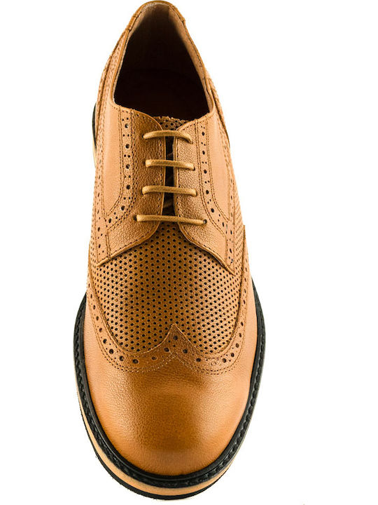 Leder Herren Freizeitschuhe Tabac Braun