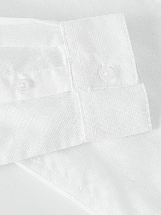 Kids Long-Sleeved Shirt White