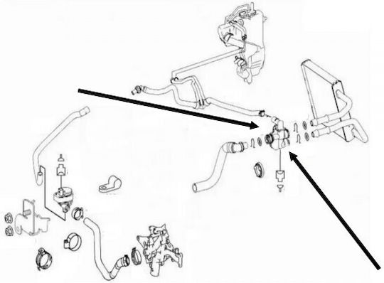 Клапан за отопление Mercedes Cls C219 E-class W211 E-class T-model S211 2118320084