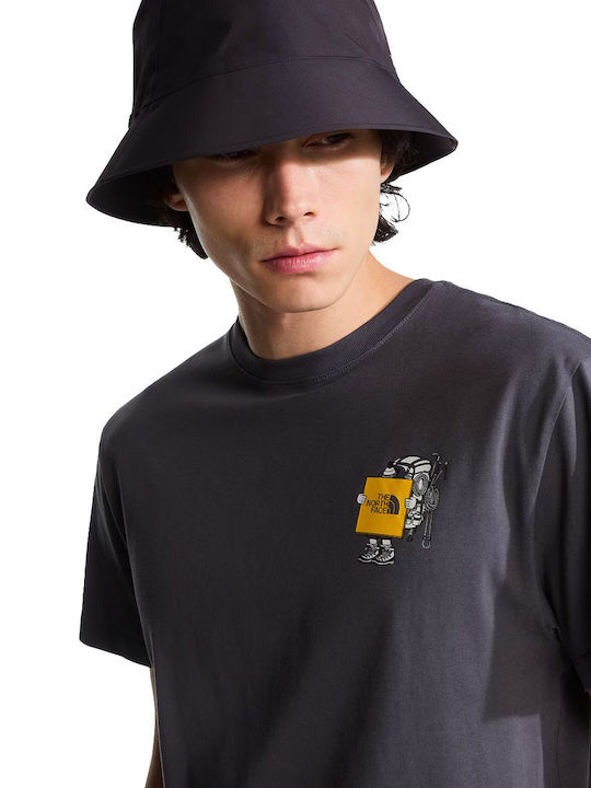 T-shirt Ανθρακί