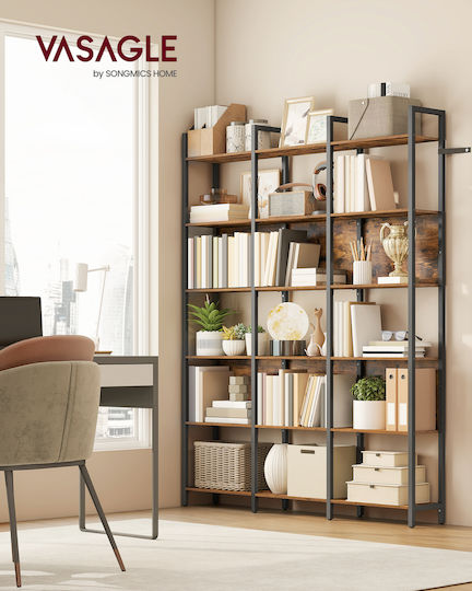 Bibliothek Braun 128x24x187cm Bibliothek Braun 128x24x187cm