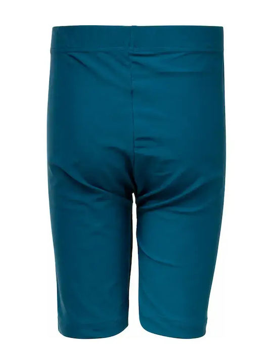 Kids Short Blue Leggings