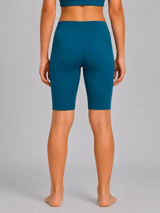 Kids Short Blue Leggings