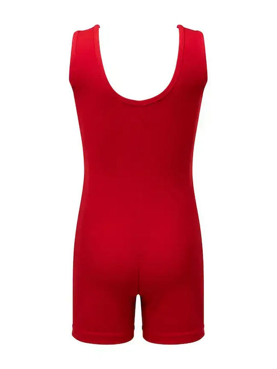 Kids Sports Long Leggings Sporting Red