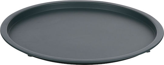 Rundes Beistelltisch Mit Metall Schwarz M46xL46xH50cm