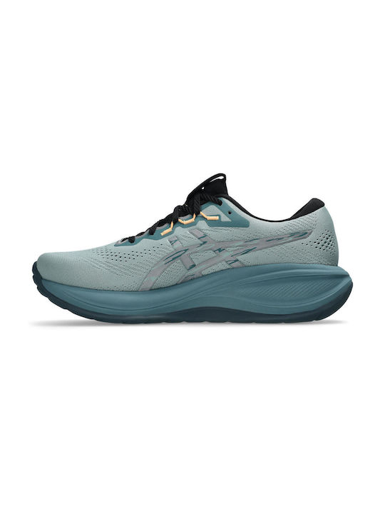 ASICS Gel-cumulus 28 Lite-show Männer Lauf Schuhe Grün / Silber ASICS Gel-cumulus 28 Lite-show Männer Lauf Schuhe Grün / Silber