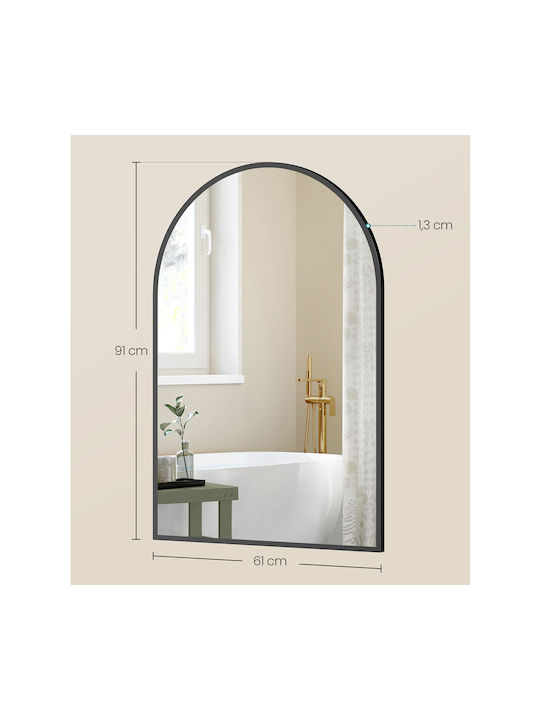 Dekorative Wandspiegel 61x91 Songmics Lwm011bd01 61x91
