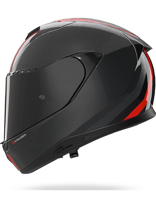 Nolan X-804 RS Ultra Carbon Gemini 352 Black/Red/Anthracite Motorcycle Helmet Full Face ECE 22.06