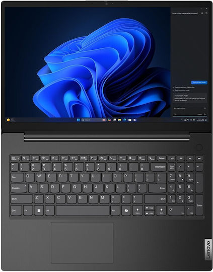 Lenovo V15 G5 IRL 15.6" IPS FHD (i5-13420H/8GB/256GB SSD/Fără sistem de operare) Business Negru (Tastatură UK)