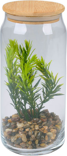 Artificial Potted Plant Φ7.7x16.9 Articasa 871125233555 Random Design Selection Φ7.7x16.9 Glass