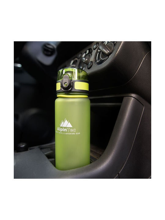 AlpinPro Παγούρι Πλαστικό 500ml Μαύρο