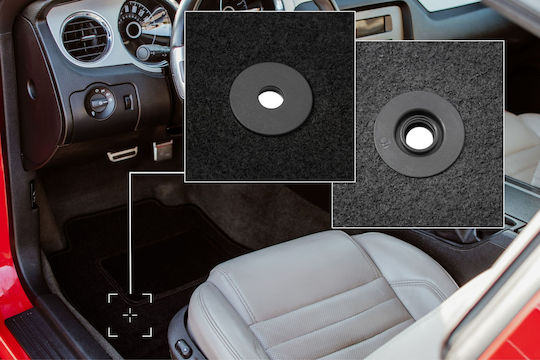 Black Driver Mat Ford Kuga Mk3 Suv 2019