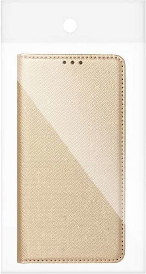 Samsung Kabura Smart Case Book Σιλικόνης / Πλαστικό Χρυσό (SAMSUNG A05S)