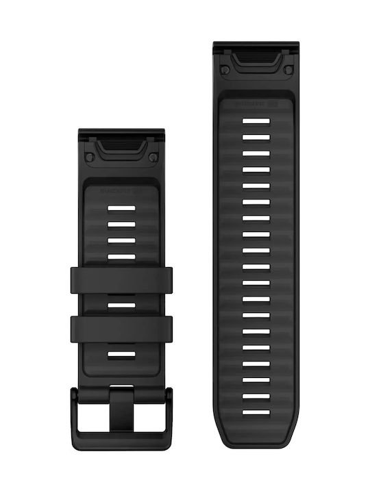 Garmin Quickfit 26 Schwarzes Silikonarmband