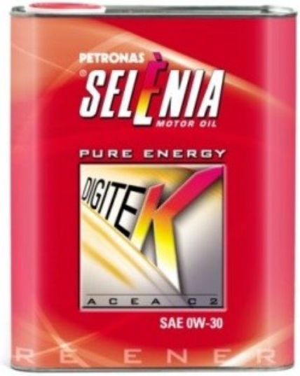 Selenia Digitek Pure Energy Синтетичен Масло за Автомобили 0W-30 2лт