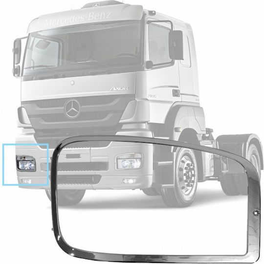 Комплект Рамка За Фар Никел Пластмаса Mercedes Actros Mp Iii 2008-2012