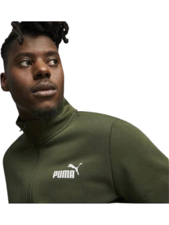 Essentials Sweat Set with Elastic Khaki