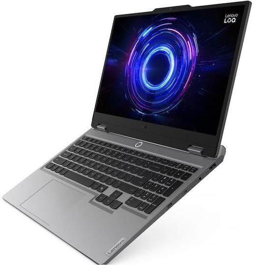Lenovo LOQ 15IRX9 15.6" IPS FHD 144Hz (i5-13450HX/16GB/512GB SSD/GeForce RTX 3050/Без операционна система) с Зарядно 140W (Международен английски клавиатура)