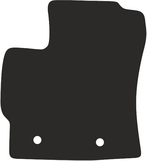 Nylon Fahrerfußmatte Toyota Verso Minivan 2009-2013 Gummierte Fahrerfußmatte