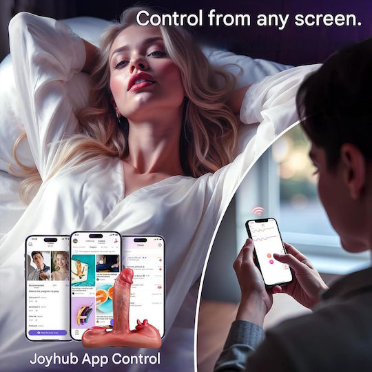 Vibrator Dildo Anal XXL Tagnaff Ki-Sync Încălzire Control Inteligent Prin Aplicație Mobilă Fixare Cu Ventuză Jucărie Sexuală Ergonomică Pentru Femei Clitoris Perineu Anus Masaj Reîncărcabil Set Vibrații Puternice Ham Cu Curea