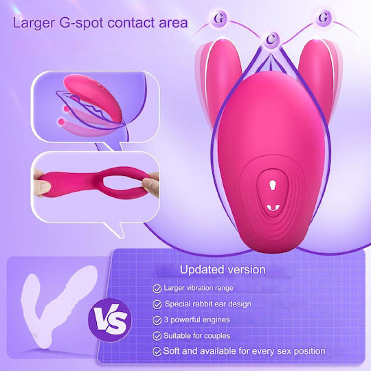 Vibrator Femei Stimulator Clitoral Control Aplicație Waterproof Ipx7 10 Moduri Vibrație Dildo Erotic Cupluri Silențios